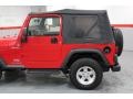 2005 Flame Red Jeep Wrangler Sport 4x4  photo #17