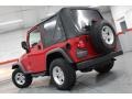 2005 Flame Red Jeep Wrangler Sport 4x4  photo #18