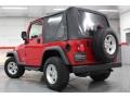 2005 Flame Red Jeep Wrangler Sport 4x4  photo #19