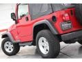 2005 Flame Red Jeep Wrangler Sport 4x4  photo #20