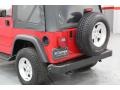 2005 Flame Red Jeep Wrangler Sport 4x4  photo #21