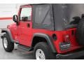 2005 Flame Red Jeep Wrangler Sport 4x4  photo #22