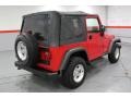 2005 Flame Red Jeep Wrangler Sport 4x4  photo #29