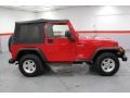 2005 Flame Red Jeep Wrangler Sport 4x4  photo #31