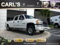 Summit White 2005 GMC Sierra 2500HD SLE Crew Cab 4x4