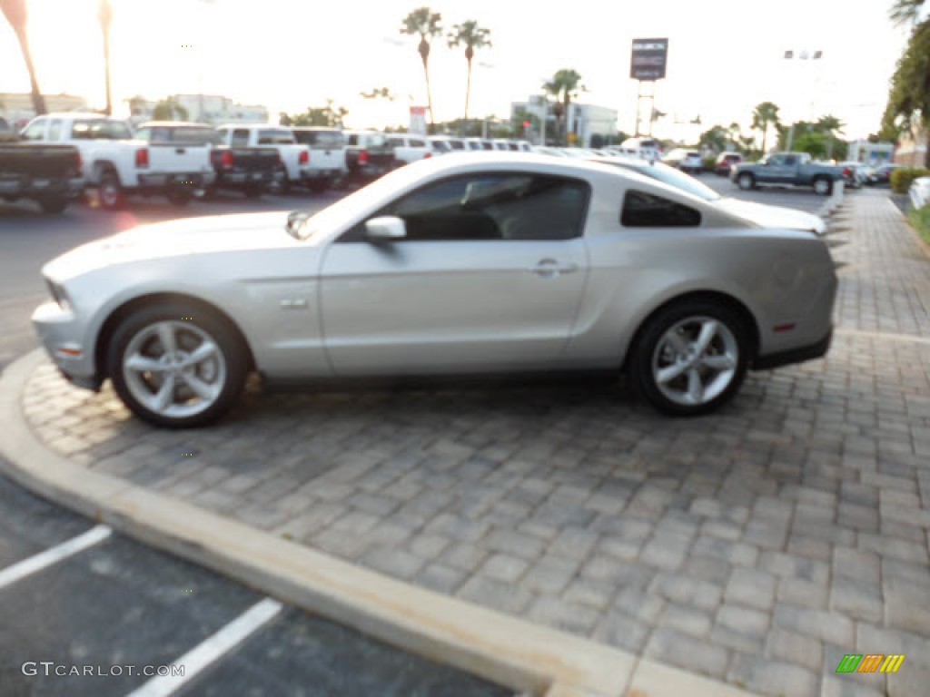 2011 Mustang GT Coupe - Ingot Silver Metallic / Stone photo #9