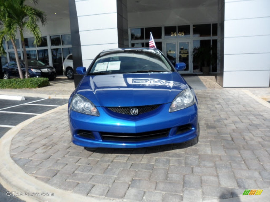 2006 RSX Sports Coupe - Vivid Blue Pearl / Ebony photo #4