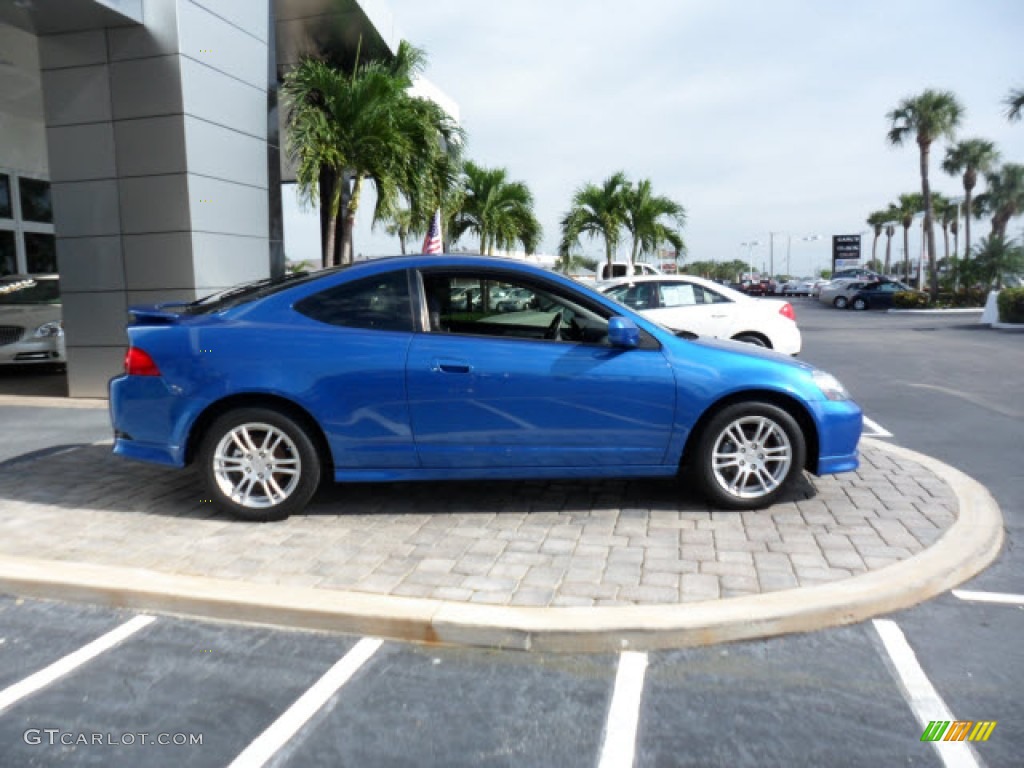 2006 RSX Sports Coupe - Vivid Blue Pearl / Ebony photo #7