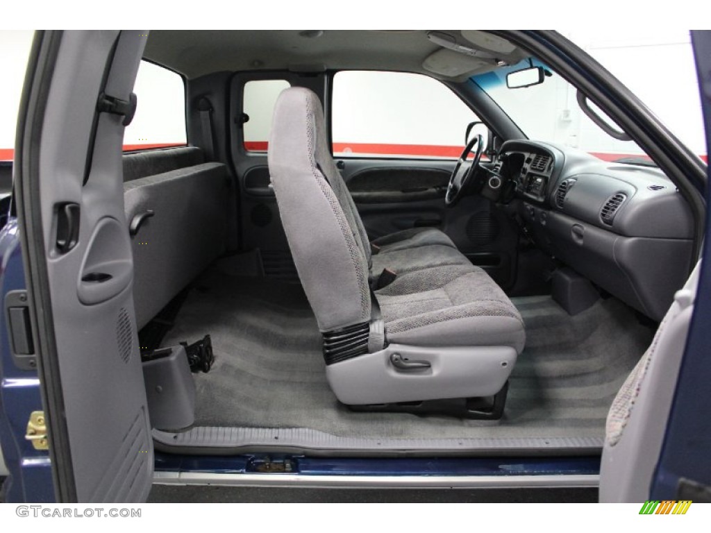 Mist Gray Interior 2000 Dodge Ram 2500 SLT Extended Cab Photo #57902937