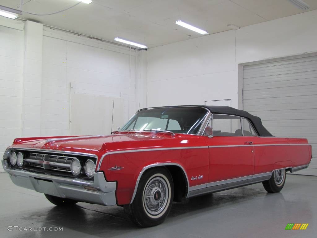 Holiday Red 1964 Oldsmobile Ninety Eight Convertible Exterior Photo #57903646