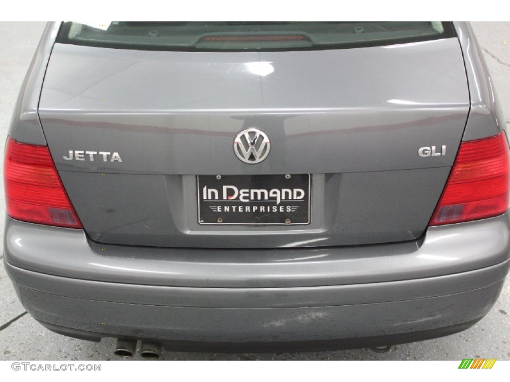 2003 Jetta GLI Sedan - Platinum Grey Metallic / Black photo #27
