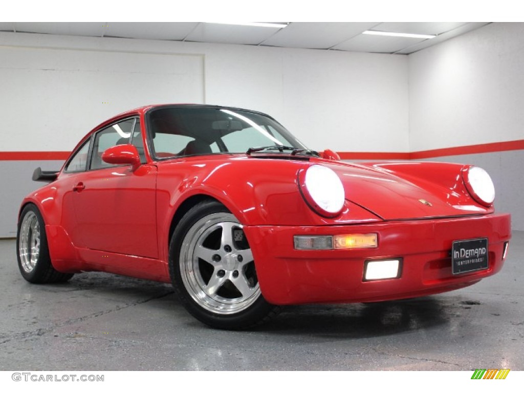 1988 930 Turbo - Guards Red / Black photo #3