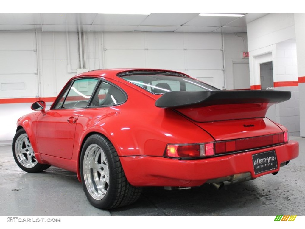 1988 930 Turbo - Guards Red / Black photo #8