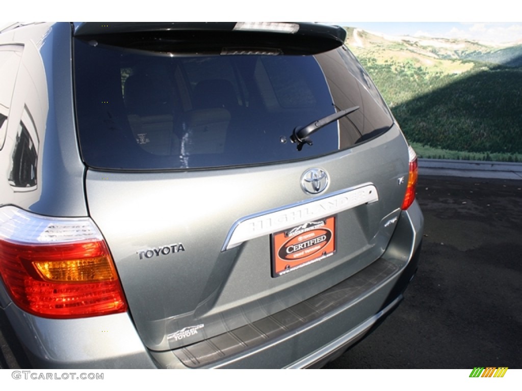 2008 Highlander Limited 4WD - Cypress Green Pearl / Sand Beige photo #21