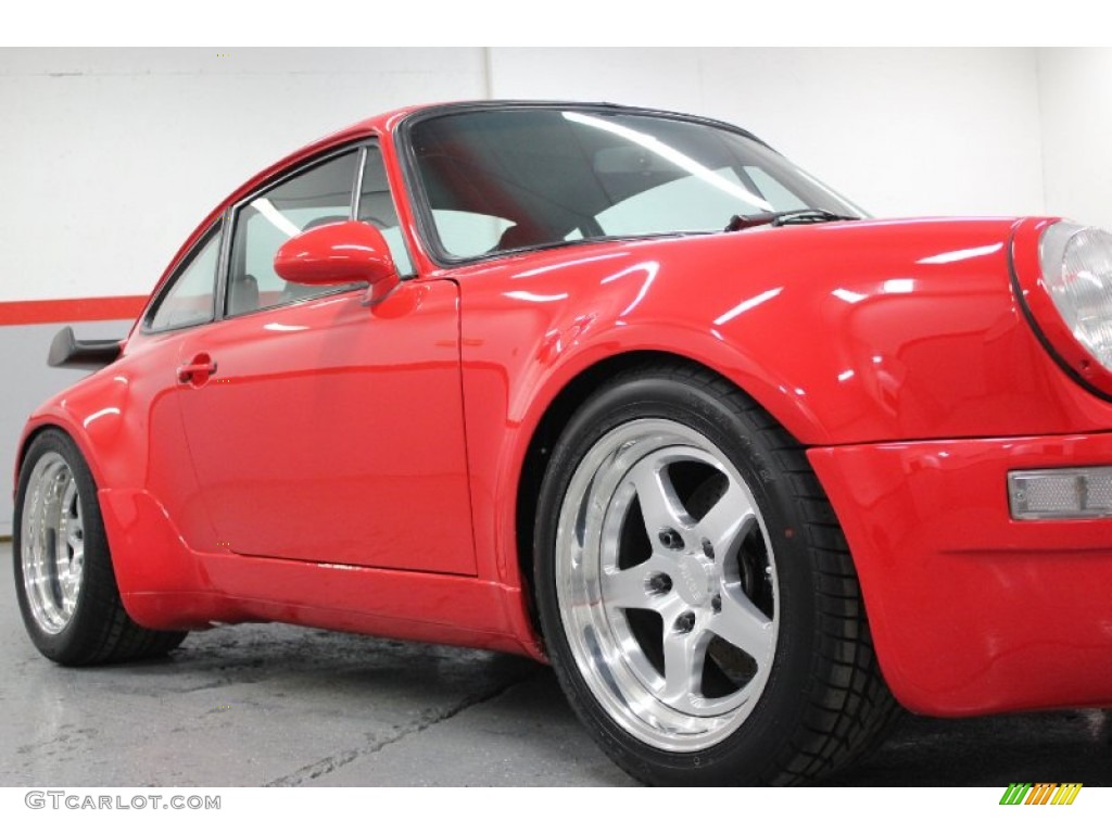 1988 930 Turbo - Guards Red / Black photo #11