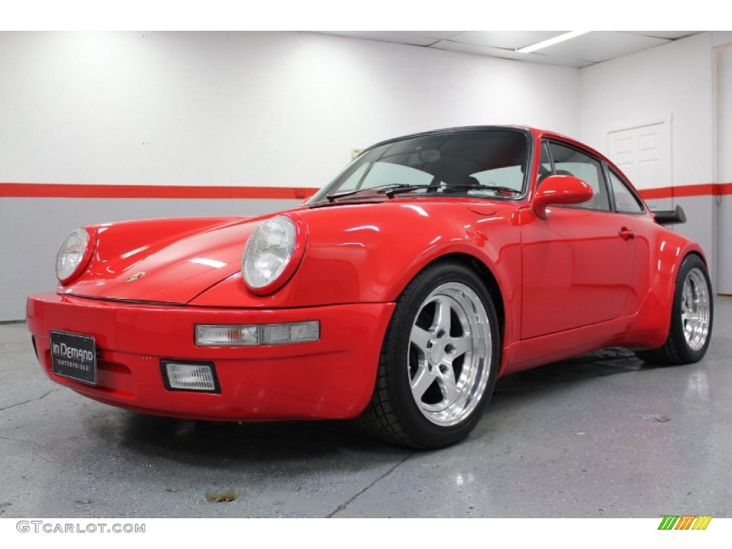 1988 930 Turbo - Guards Red / Black photo #16