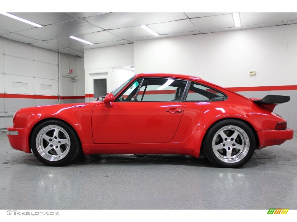 1988 930 Turbo - Guards Red / Black photo #23