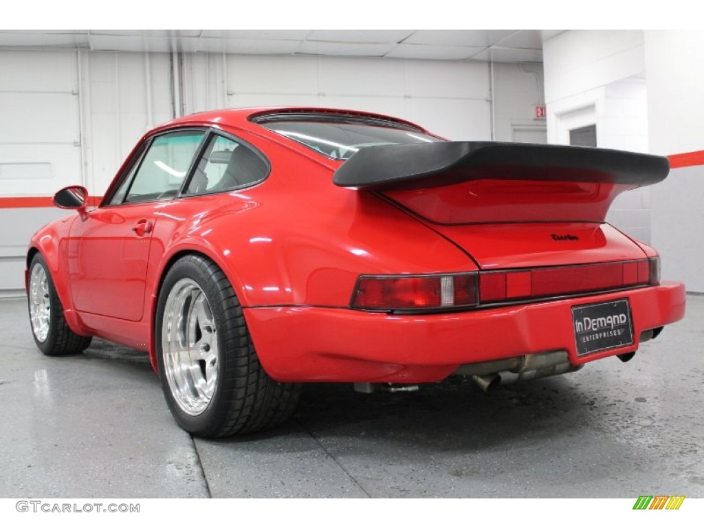 1988 930 Turbo - Guards Red / Black photo #24