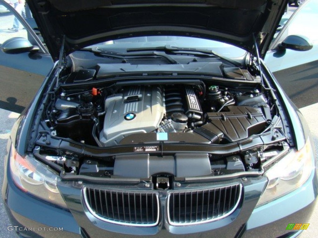 2006 3 Series 325i Sedan - Deep Green Metallic / Black photo #16