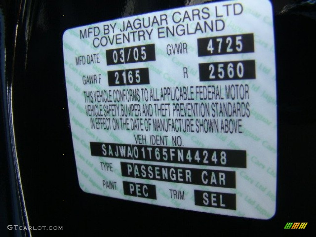 2005 S-Type 3.0 - Midnight Blue Metallic / Champagne photo #11