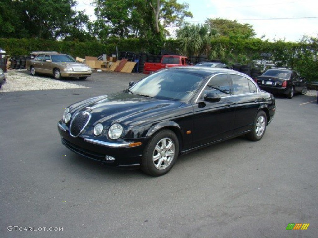 2004 S-Type 3.0 - Ebony Black / Charcoal photo #1