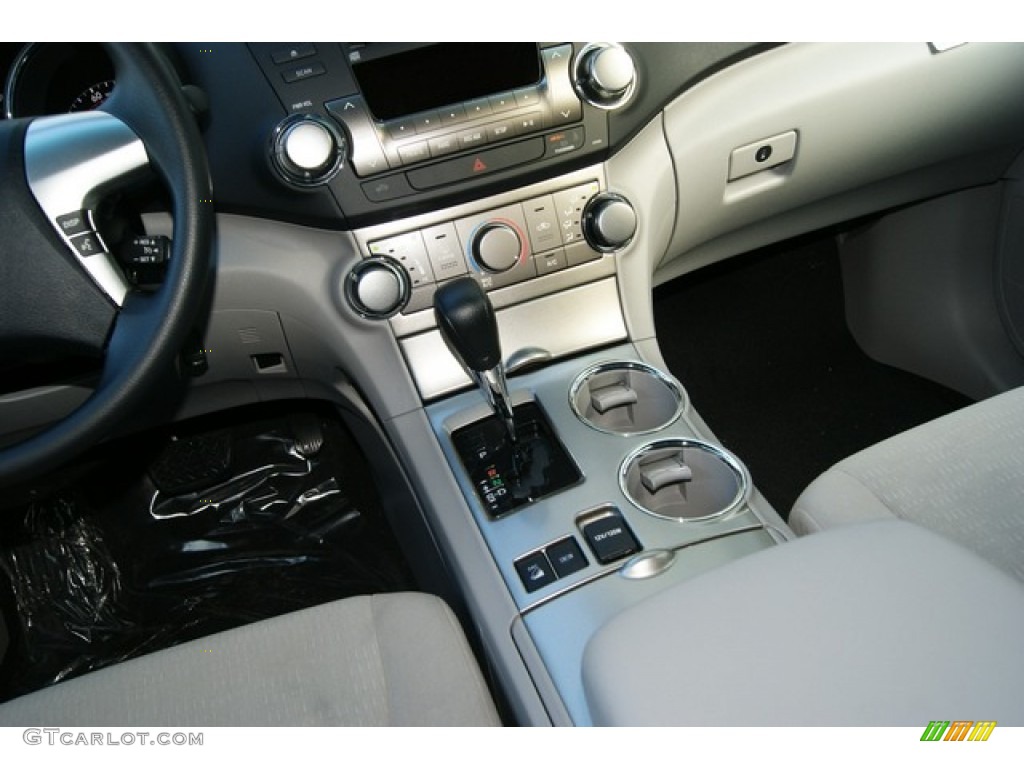 2012 Highlander V6 4WD - Magnetic Gray Metallic / Ash photo #16