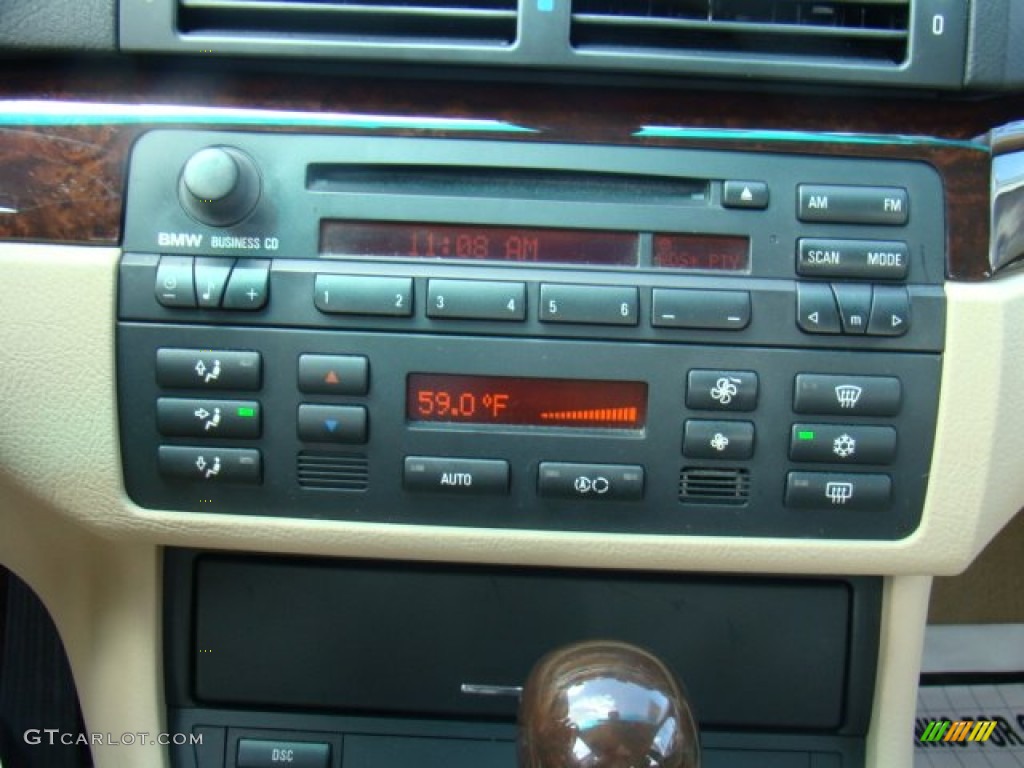 2005 3 Series 325i Sedan - Steel Blue Metallic / Sand photo #15