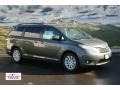 2012 Cypress Green Pearl Toyota Sienna XLE AWD  photo #1