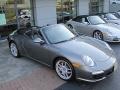 2010 Meteor Grey Metallic Porsche 911 Carrera S Cabriolet  photo #23