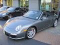 2010 Meteor Grey Metallic Porsche 911 Carrera S Cabriolet  photo #24