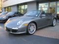 2010 Meteor Grey Metallic Porsche 911 Carrera S Cabriolet  photo #25