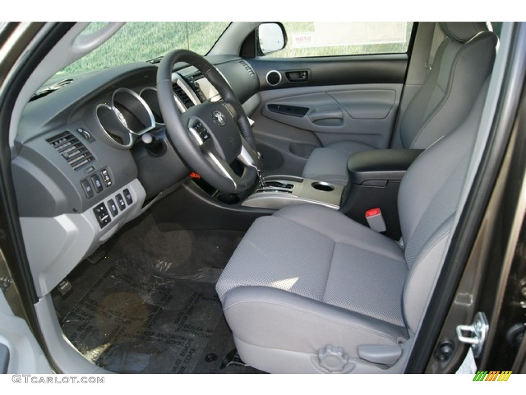 2012 Tacoma V6 TRD Double Cab 4x4 - Pyrite Mica / Graphite photo #4