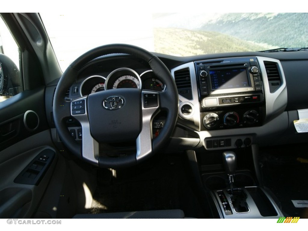 2012 Tacoma V6 TRD Double Cab 4x4 - Pyrite Mica / Graphite photo #10