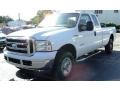 2006 Oxford White Ford F250 Super Duty XLT SuperCab 4x4  photo #1