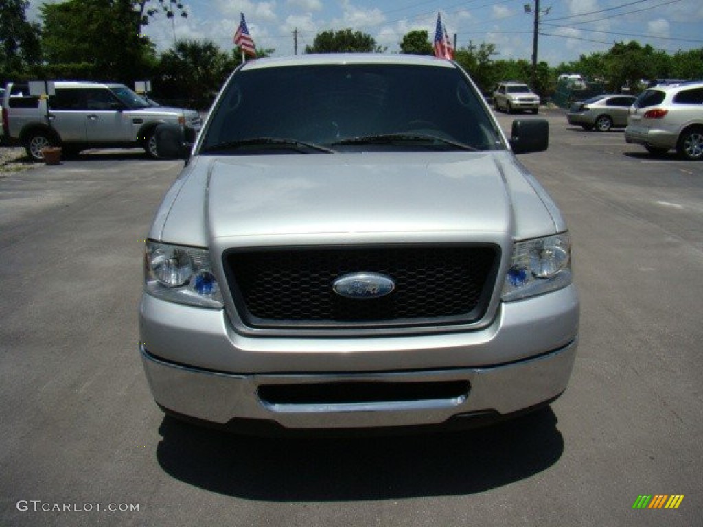 2006 F150 XLT SuperCrew - Silver Metallic / Medium/Dark Flint photo #2