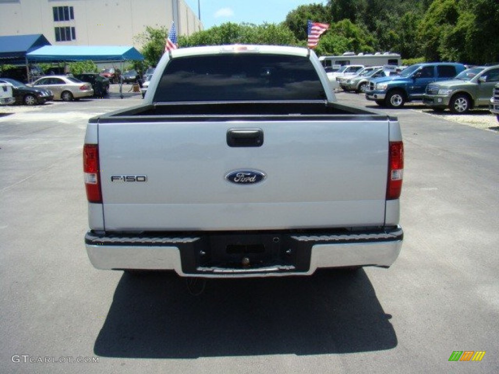2006 F150 XLT SuperCrew - Silver Metallic / Medium/Dark Flint photo #6