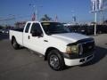 2007 Oxford White Clearcoat Ford F250 Super Duty XL SuperCab  photo #3