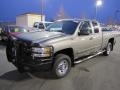 2008 Graystone Metallic Chevrolet Silverado 2500HD LTZ Extended Cab 4x4  photo #3