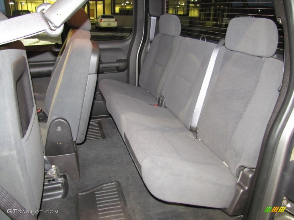 2008 Silverado 2500HD LTZ Extended Cab 4x4 - Graystone Metallic / Ebony Black photo #25