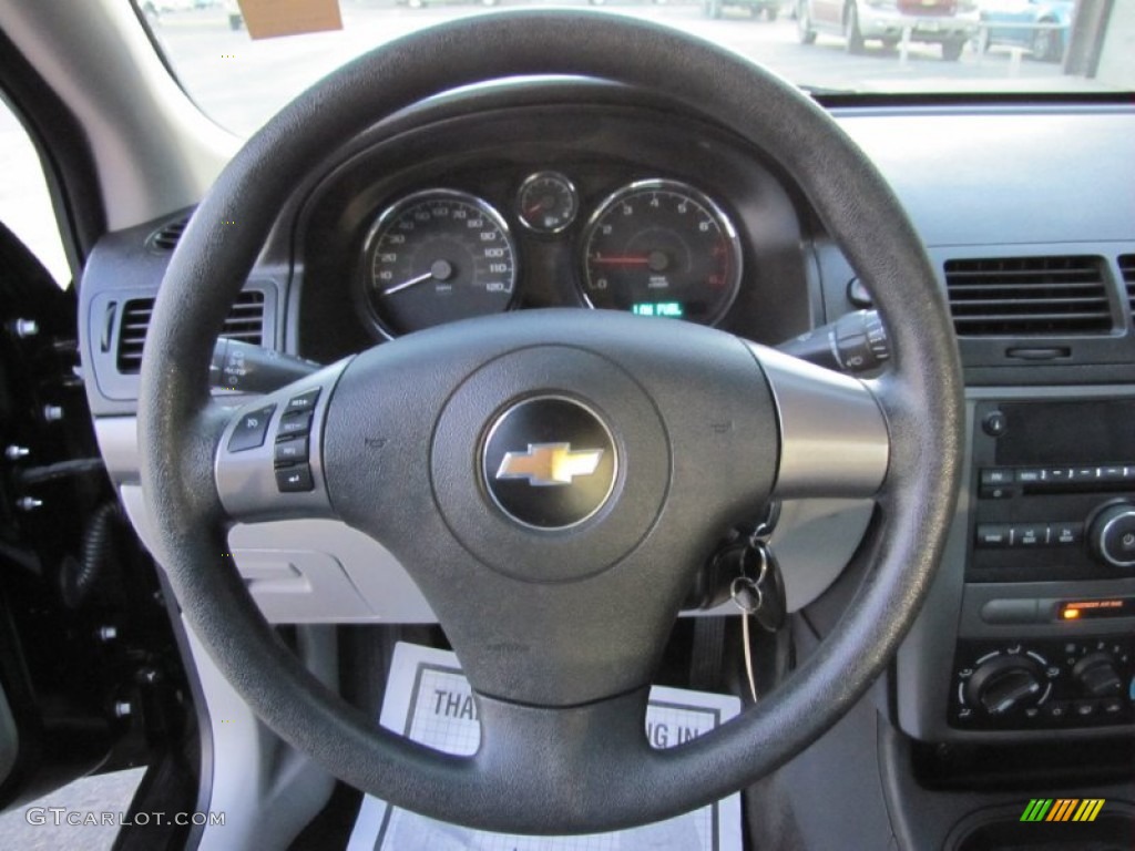 2007 Cobalt LT Coupe - Black / Gray photo #4