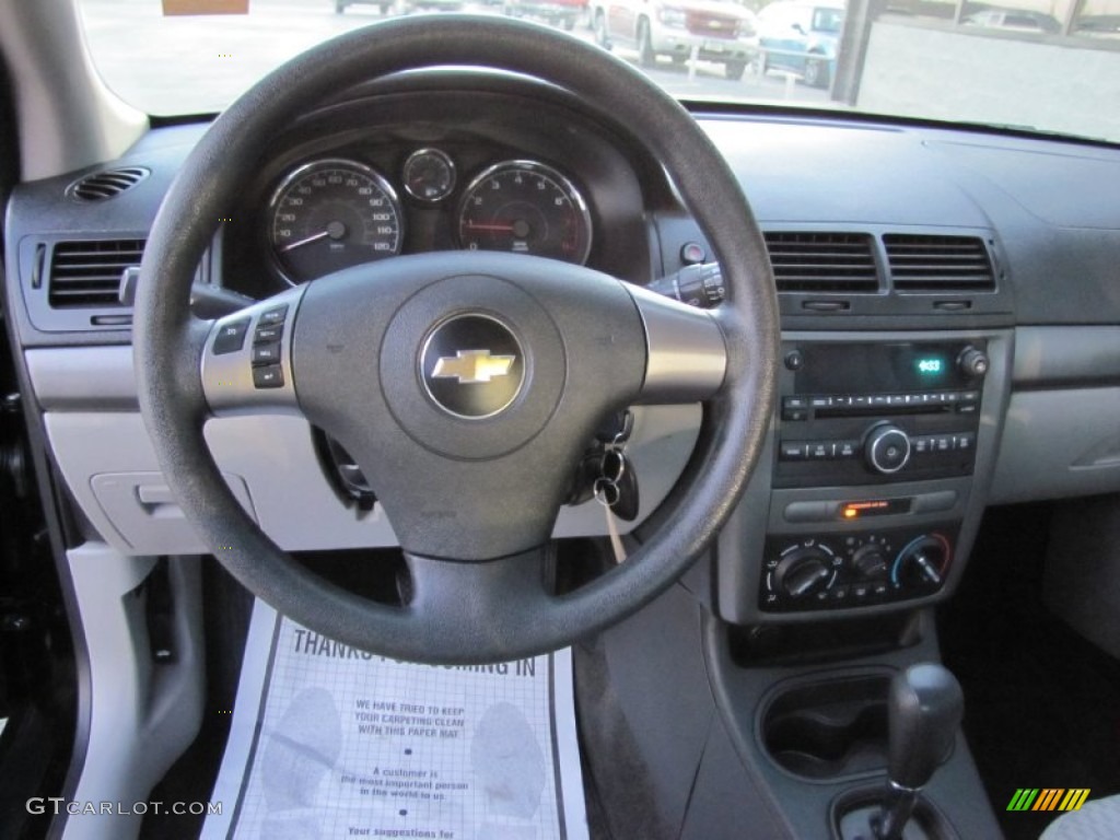 2007 Cobalt LT Coupe - Black / Gray photo #6