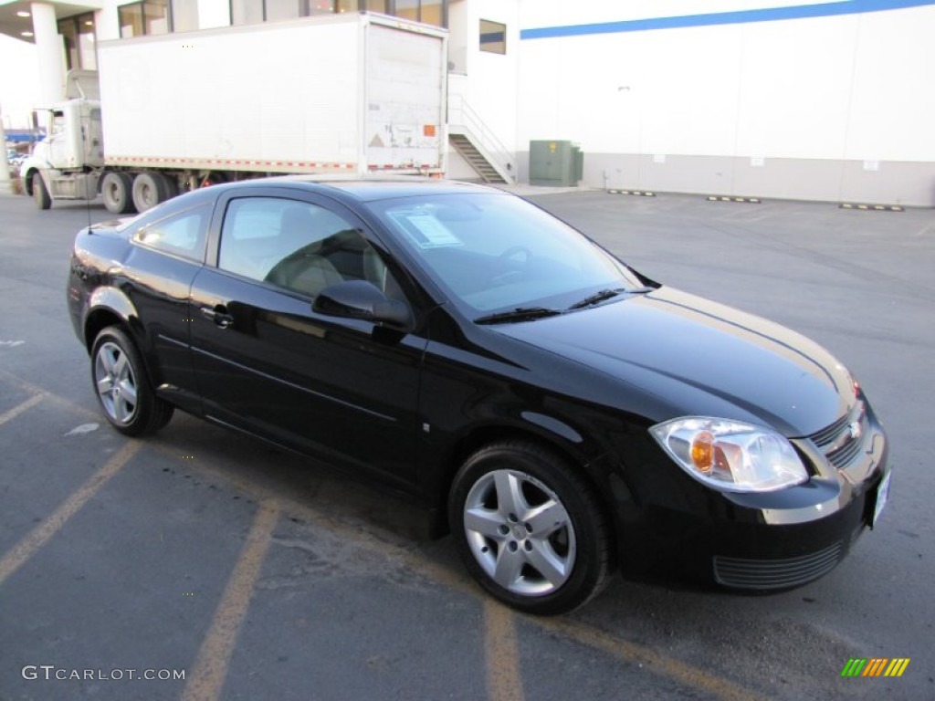 2007 Cobalt LT Coupe - Black / Gray photo #25