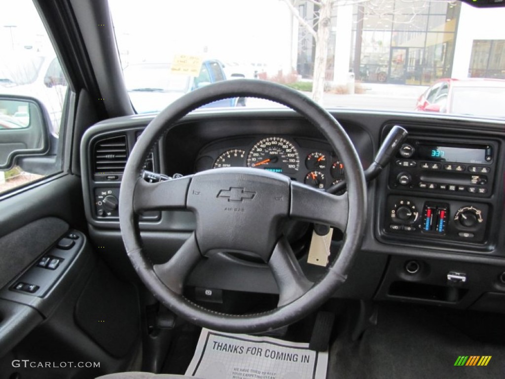 2003 Silverado 1500 LS Extended Cab 4x4 - Light Pewter Metallic / Medium Gray photo #10