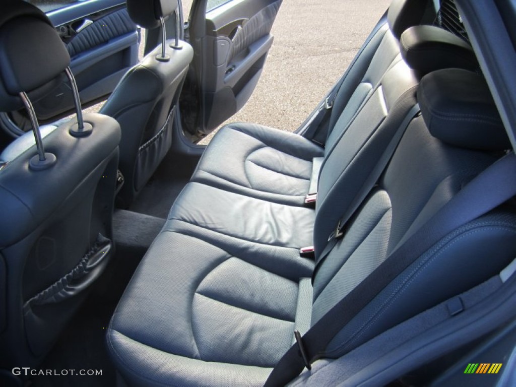 2004 E 500 4Matic Wagon - Platinum Blue Metallic / Ash photo #16