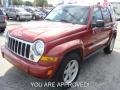 2005 Inferno Red Crystal Pearl Jeep Liberty Limited  photo #1