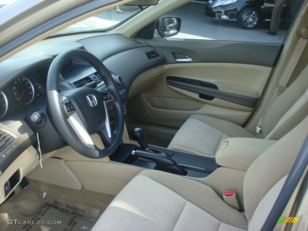 2008 Accord LX-P Sedan - Bold Beige Metallic / Ivory photo #15