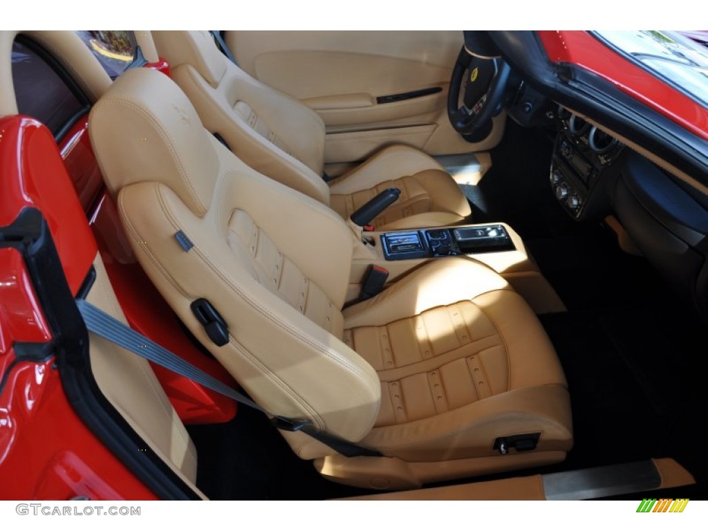 2007 F430 Spider F1 - Red / Beige photo #14