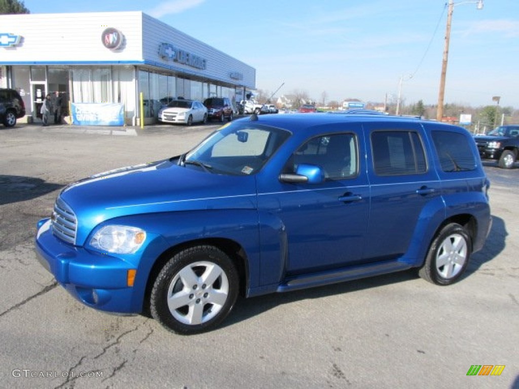 2010 HHR LT - Aqua Blue Metallic / Ebony photo #1