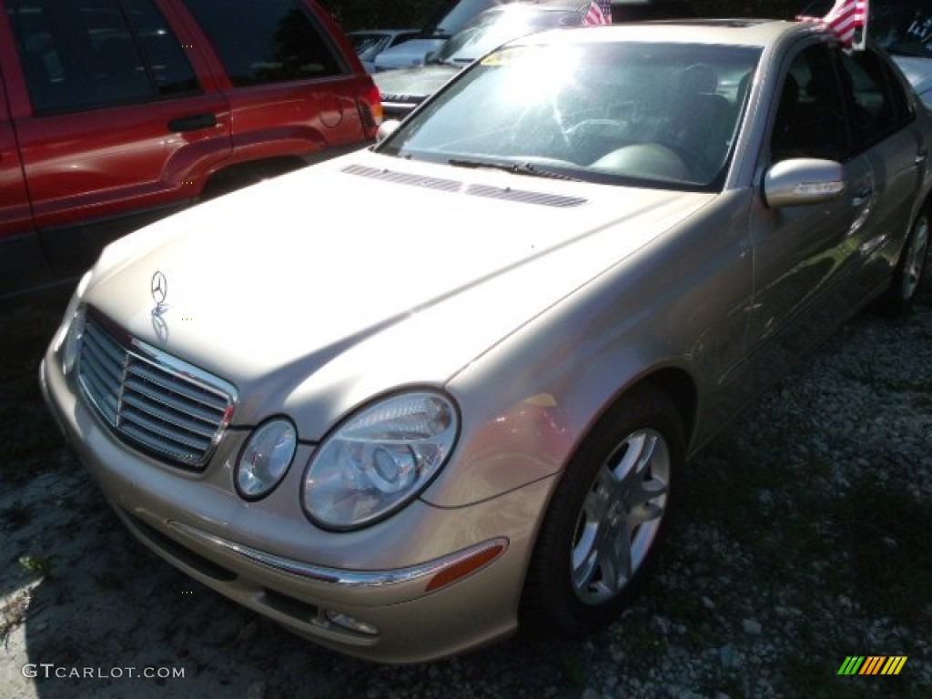 2004 E 320 Sedan - Pewter Silver Metallic / Charcoal photo #1