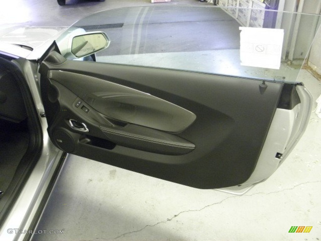 2012 Camaro LT Coupe - Silver Ice Metallic / Black photo #25